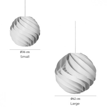 Specification Image for Gubi Turbo Pendant Light