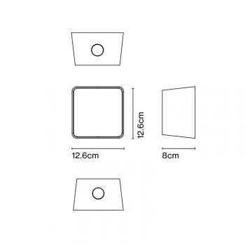 Marset Lab 2 LED 2020 LED Wall Light Specification 