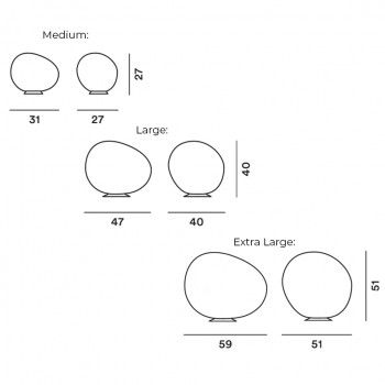 Specification Image for Foscarini Gregg Outdoor Floor Lamp