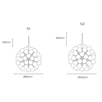 Specification image for Flos Taraxacum 88 Pendant