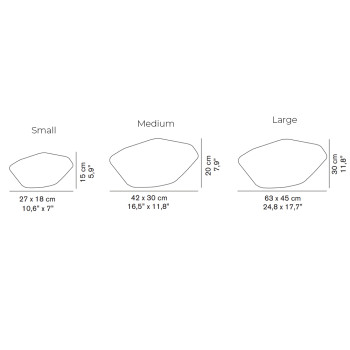 Specification Image for Oluce Stones Outdoor Floor Light