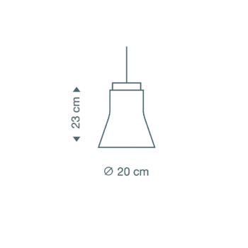 Specification Image for Secto Petite 4600 Pendant Light