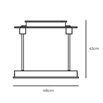 Specification Image for Artemide Pausania LED Table Lamp