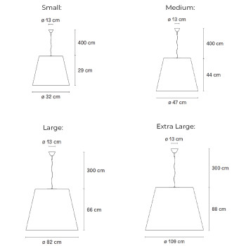 Specification Image for Fontana Arte Amax Suspension