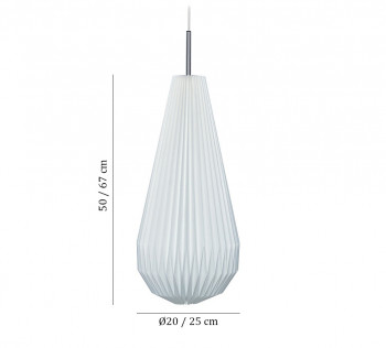 Specification Image for Le Klint Comet 181 Pendant 