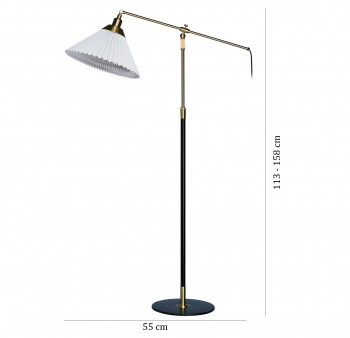 Specification Image for Le Klint 349 Floor Lamp