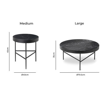 Specification Image for Ferm Living Marble Table