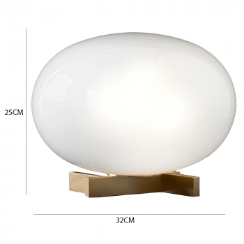 Specification Image for Oluce Alba Table Lamp