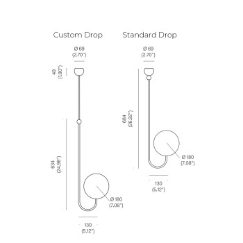 Specification image for Michael Anastassiades Single Angle