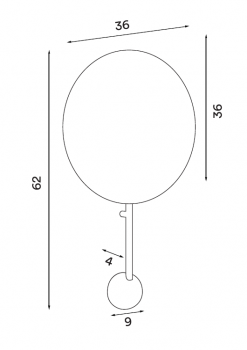 Speecification Image for Northern Ink LED Wall Light