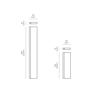 Specification Image for Michael Anastassiades Tube Wall Light