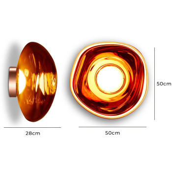 Specification Image for Tom Dixon Melt LED Surface Light