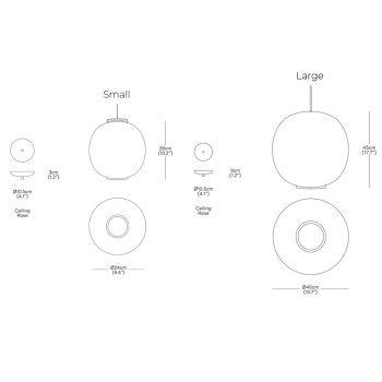 Specification Image for Resident Bloom Pendant