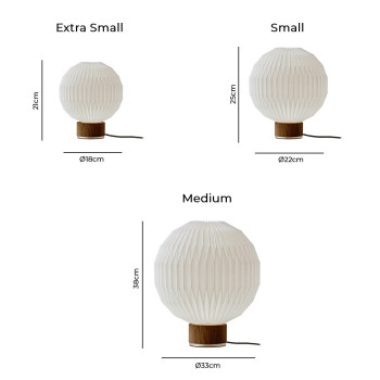 Specification Image for Le Klint 375 Table Lamp