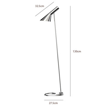 Specification Image for Louis Poulsen AJ Floor Lamp Stainless Steel