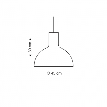 Specification Image for Secto Victo Small 4251 Pendant Light