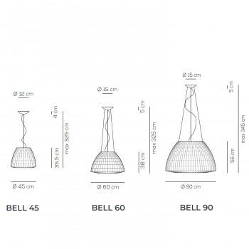 Specification Image for Axolight Bell Suspension