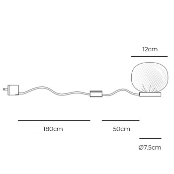 Specification Image for Bocci 84t Table and Wall Light