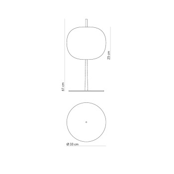 Specification Image for KDLN Kushi XL Table Lamp