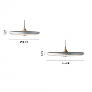 Specification Image for Le Klint Soleil LED Pendant