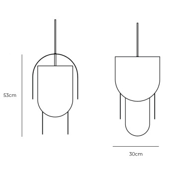 Specification Image for Normann Copenhagen Superpose Pendant