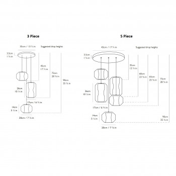 Specification image for Lee Broom Chamber Chandelier