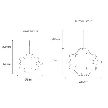 Specification image for Flos Taraxacum 1 Pendant