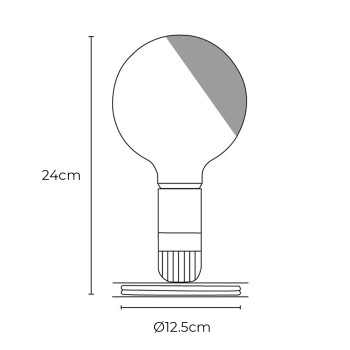 Specification Image for Flos Lampadina Table Lamp