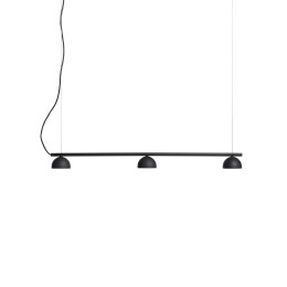 Northern Blush Rail LED Pendant 3 Black