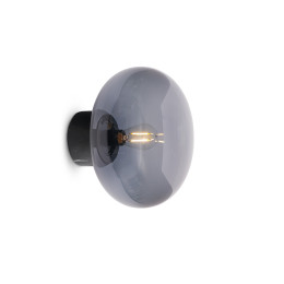 New Works Karl-Johan Bathroom Wall Light Smoked Glass