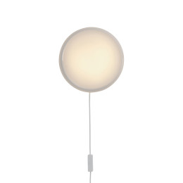Muuto Looped Wall/ Ceiling Lamp w/ inline dimmer and plug - On