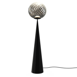 Tom Dixon Whirl Fat Cone Floor Lamp Silver - On