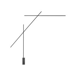 Nemo Flamingo LED Floor Lamp Black