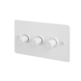 Buster + Punch 3G Dimmer Switch White Linear