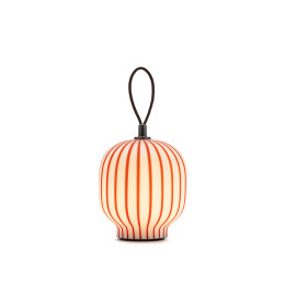 Established & Sons Filigrana LED Lantern Red Canes