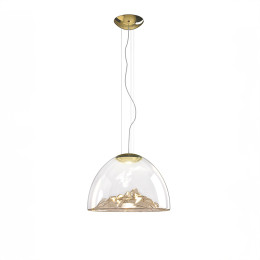 Axolight Mountain View Suspension Amber/Gold